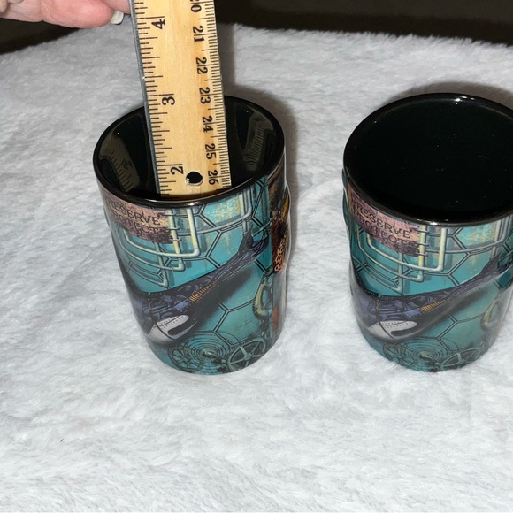 SEAWORLD Collectors 2D Painted Shark, Etc 3 1/8 In JuiceGlass Bundle 3 Brand New - Picture 5 of 16